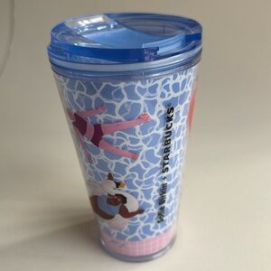 Starbucks x Sofie Birkin Target 2024 Blue Pool Party Cold Brew Tumbler